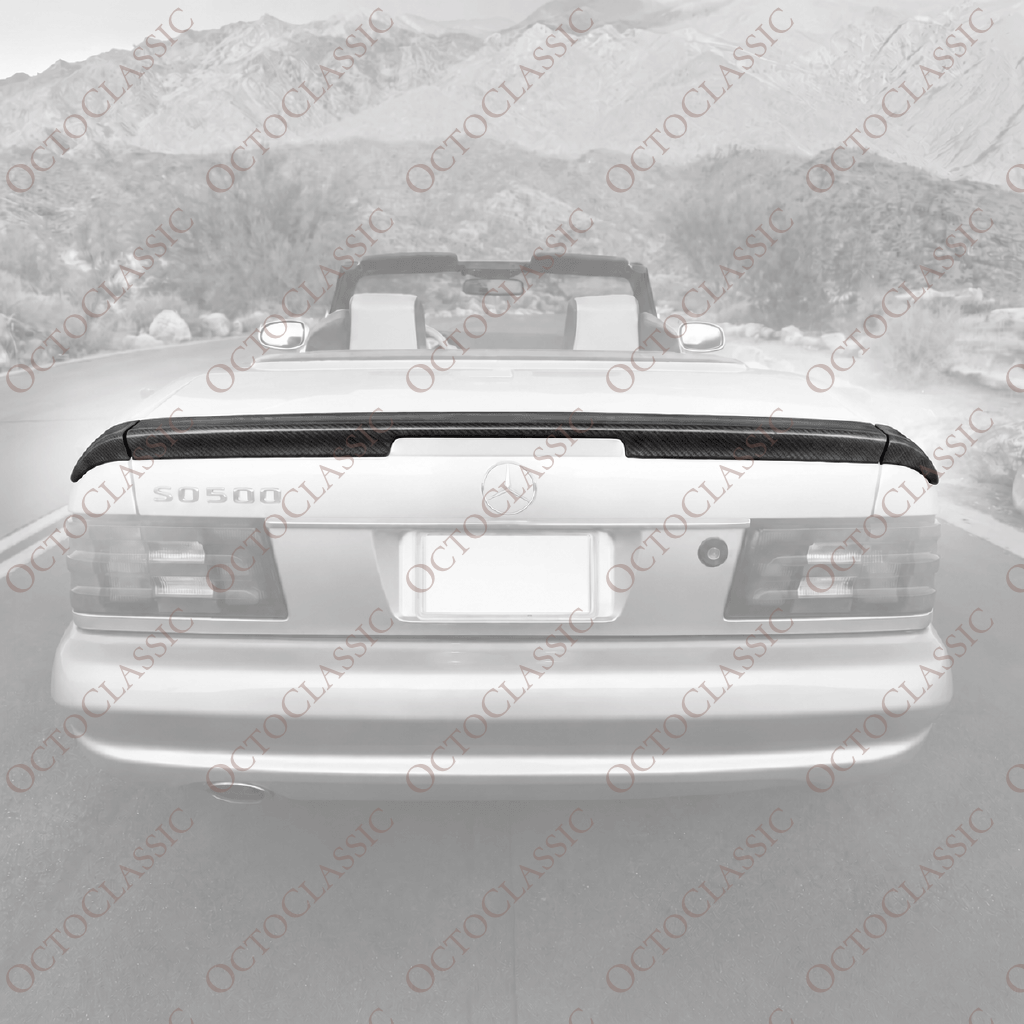 Mercedes SL R129 SportLine AMG Style Carbon Fibre Ducktail Spoiler Mercedes SL R129 SportLine AMG Style Carbon Fibre Ducktail Spoiler