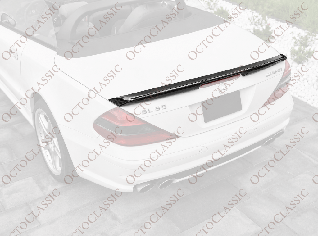 Mercedes SL R230 Carbon Fibre Ducktail Spoiler Mercedes SL R230 Carbon Fibre Ducktail Spoiler