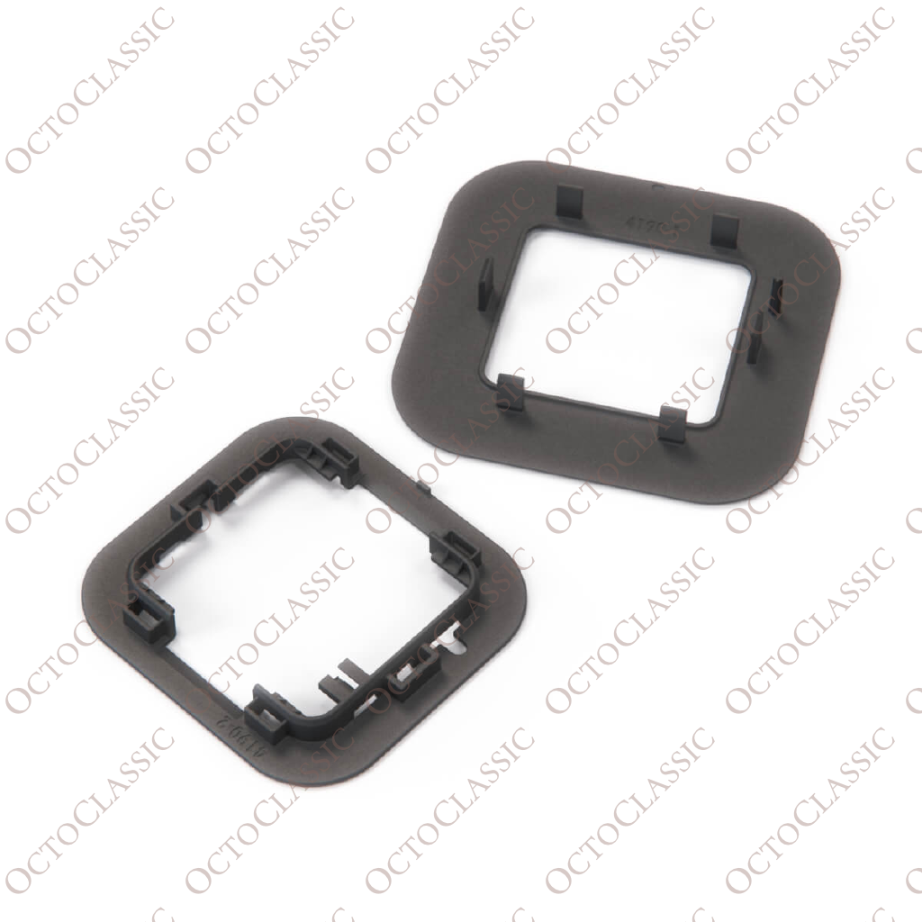 Soporte para la cubierta del techo del sensor de alarma de BMW E38 / E39 / E46 / Mini R50 / R53, negro, 51448243665 + 51448243666 Soporte para la cubierta del techo del sensor de alarma de BMW E38 / E39 / E46 / Mini R50 / R53, negro, 51448243665 + 51448243666
