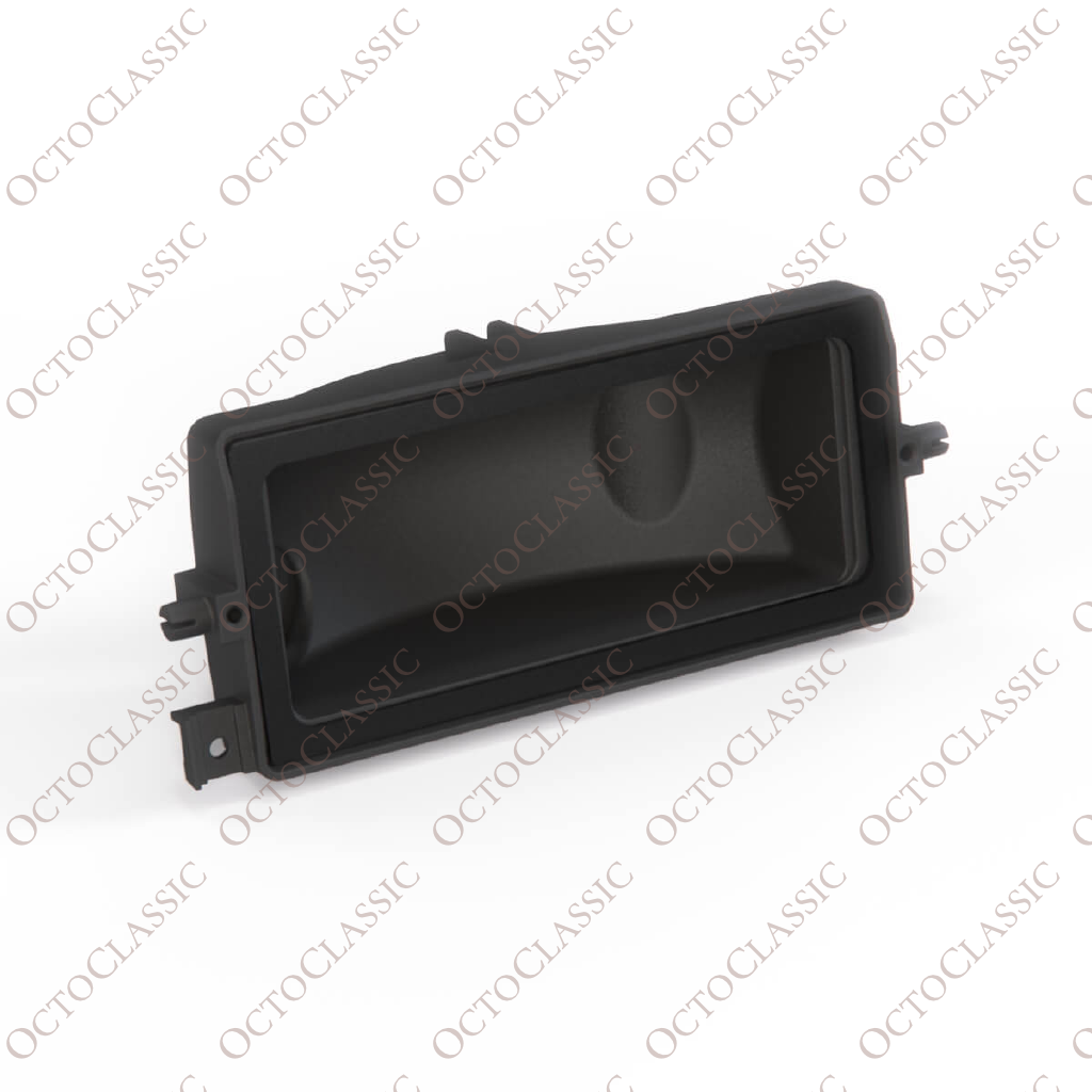 BMW E23 / E24 / E28 / E30 (premiers modèles) : support de boîtier de feu antibrouillard ZKW, gauche ou droite, noir, 63171375043 / 63171375044 BMW E23 / E24 / E28 / E30 (premiers modèles) : support de boîtier de feu antibrouillard ZKW, gauche ou droite, noir, 63171375043 / 63171375044