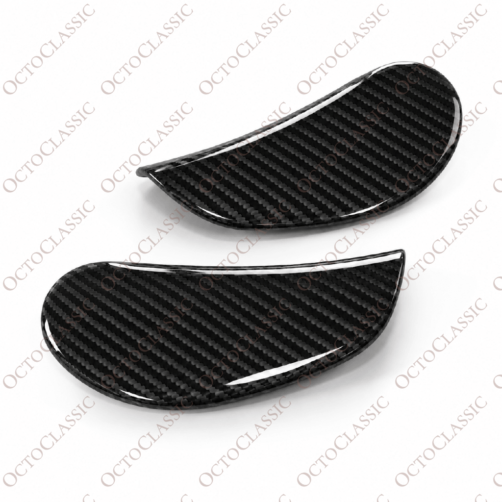 Porsche 911 964 / 993 / 924 / 944 / 968 – Set aus Carbon-Abdeckplatten für die Scharniere der Vordersitze 92852114702 / 92852114802 Porsche 911 964 / 993 / 924 / 944 / 968 – Set aus Carbon-Abdeckplatten für die Scharniere der Vordersitze 92852114702 / 92852114802