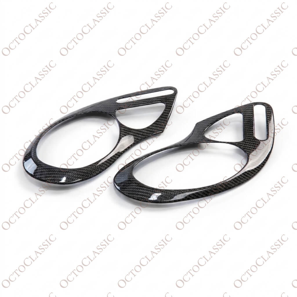Porsche 911 996 / 986 Boxster Scheinwerferabdeckungen aus Carbon – Set mit 4 Varianten Porsche 911 996 / 986 Boxster Scheinwerferabdeckungen aus Carbon – Set mit 4 Varianten