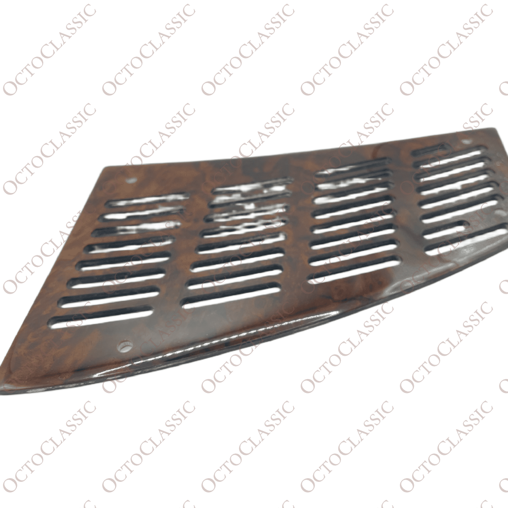 Mercedes W126 / C126 SEC Lautsprecherabdeckungen vorne, 2er-Set (links und rechts), dunkles Wurzelholz A1266806639 / A1266806739 Mercedes W126 / C126 SEC Lautsprecherabdeckungen vorne, 2er-Set (links und rechts), dunkles Wurzelholz A1266806639 / A1266806739