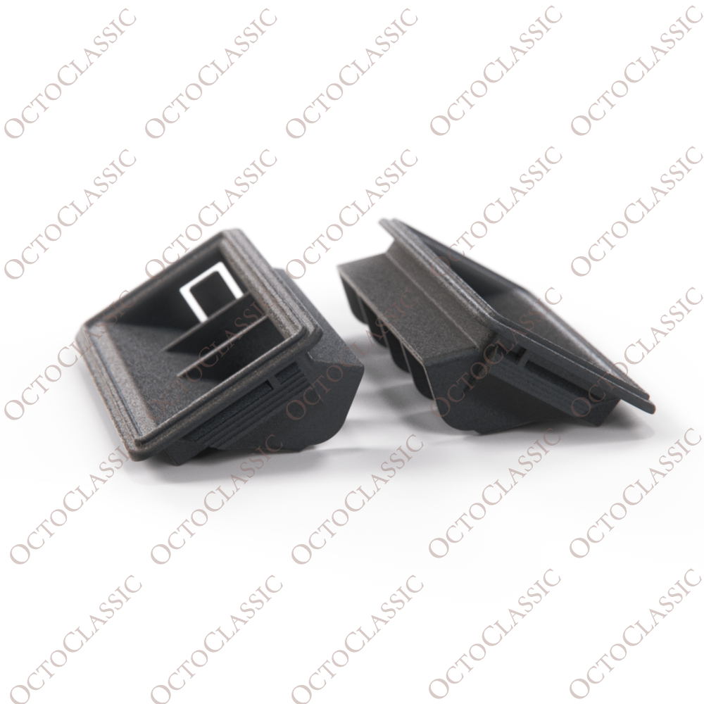 VW Golf Convertible, Jetta MK1 GTI Soft Dashboard Top Black Right and Left Side Air Vent 161819705 & ; 161819706 VW Golf Convertible, Jetta MK1 GTI Soft Dashboard Top Black Right and Left Side Air Vent 161819705 & ; 161819706