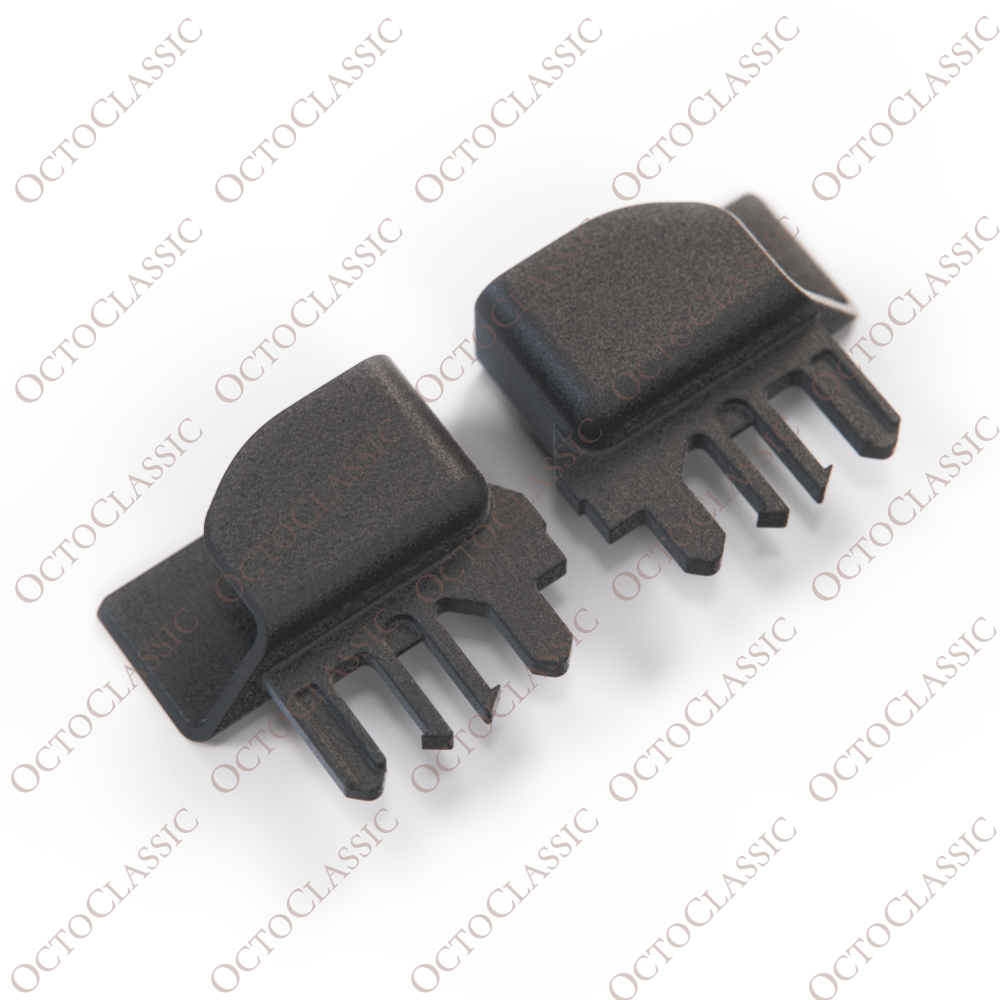 Audi A4 Roller Blind Luggage Cover Clips Pair Black 8W9868953 / 8W9868954 Audi A4 Roller Blind Luggage Cover Clips Pair Black 8W9868953 / 8W9868954