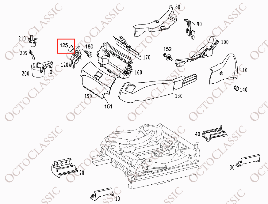 Mercedes R230 Pokrowiec na siedzenie – przód Wewnątrz – Prawy lub Lewy – wszystkie kolory ( 2309184730/2309184830 SL 350 500 ) Mercedes R230 Pokrowiec na siedzenie – przód Wewnątrz – Prawy lub Lewy – wszystkie kolory ( 2309184730/2309184830 SL 350 500 )