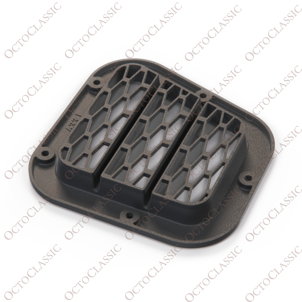 Land Rover Defender Rejilla-Adaptador de entrada de aire frío Sistema de inducción Izquierdo o Derecho Negro BTR6188 Land Rover Defender Rejilla-Adaptador de entrada de aire frío Sistema de inducción Izquierdo o Derecho Negro BTR6188
