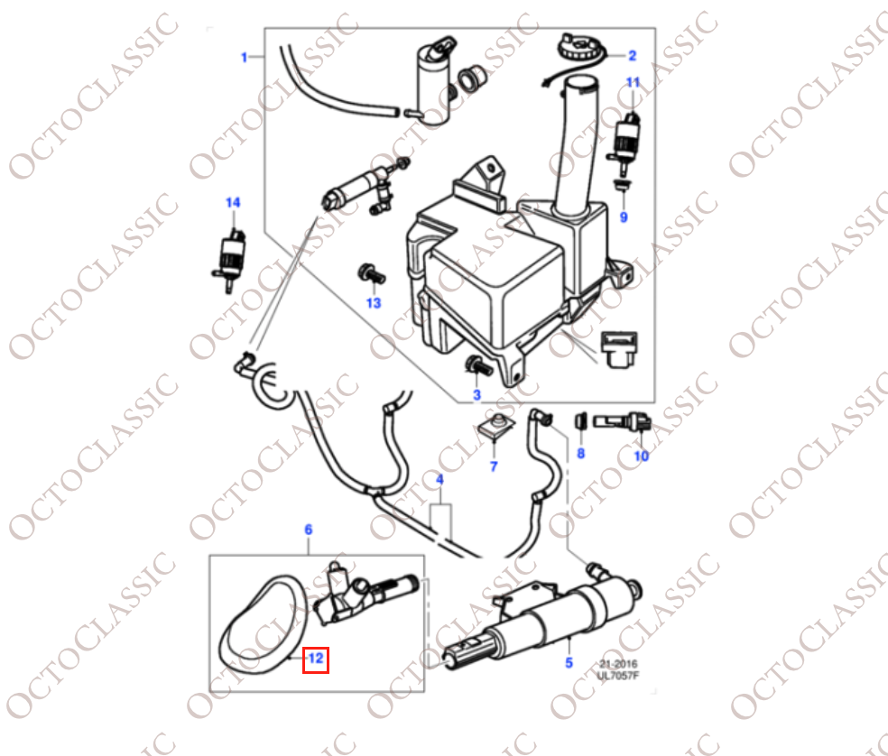 Jaguar S-Type 1999-2008 Couvercle de lave-phares gauche et droit XR843139 / XR843138 Jaguar S-Type 1999-2008 Couvercle de lave-phares gauche et droit XR843139 / XR843138