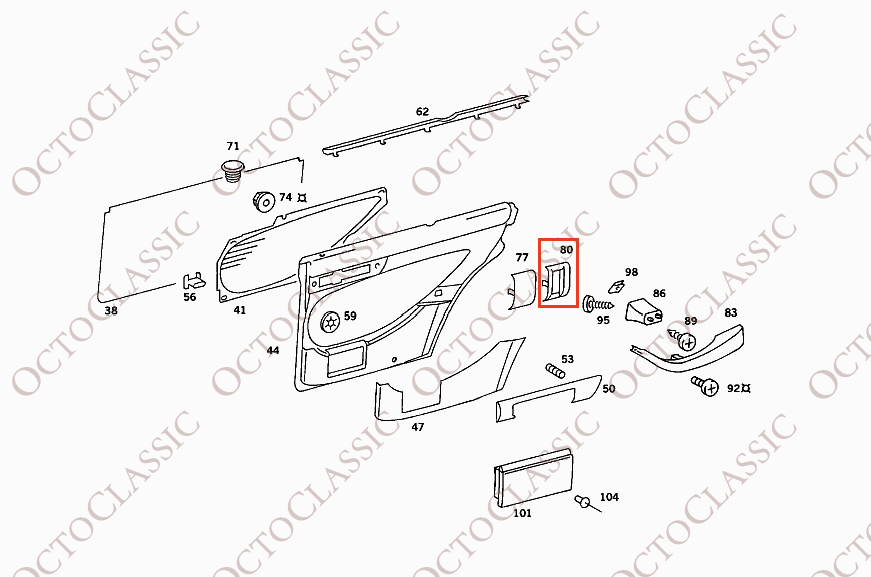 Mercedes W126 Rear Window Door Single Switch Trim Cover Left Or Right All Colors A1267660391 / A1267660491 Mercedes W126 Rear Window Door Single Switch Trim Cover Left Or Right All Colors A1267660391 / A1267660491
