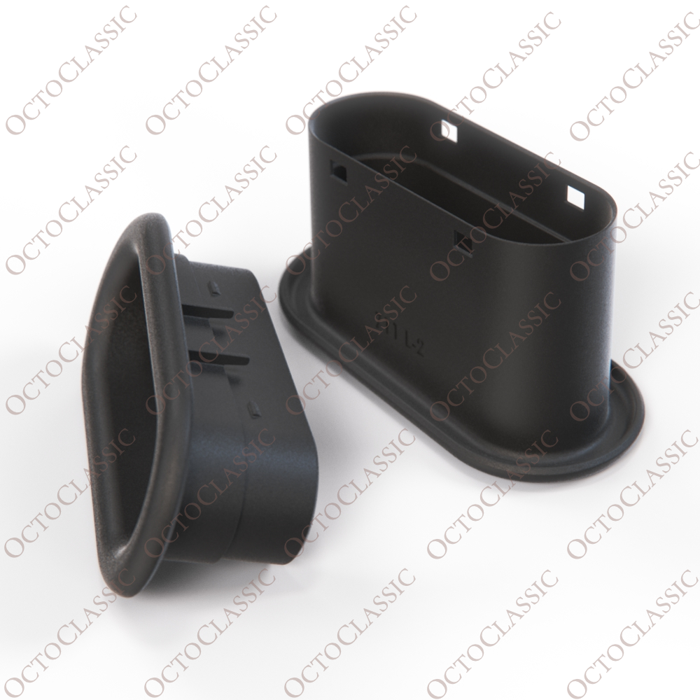 Recaro Seat SR1 Plastic Harness Guide Left Or Right Black 360867 360868 Recaro Seat SR1 Plastic Harness Guide Left Or Right Black 360867 360868