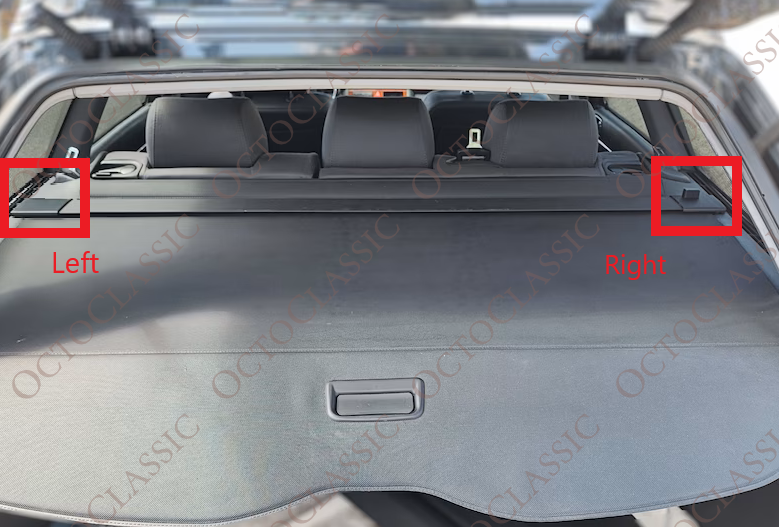 Audi A4 B5 Kit de réparation du couvercle de coffre gauche ou droit Noir Audi A4 B5 Kit de réparation du couvercle de coffre gauche ou droit Noir
