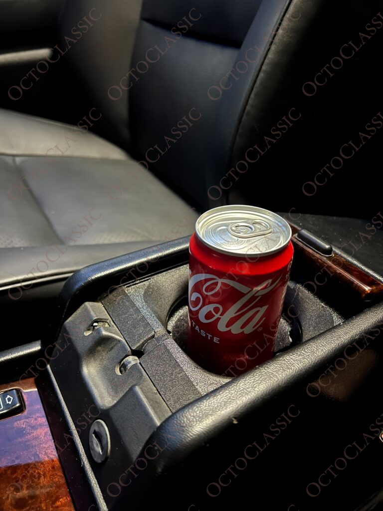 Mercedes W124 C124 A124 S124 Custom Cup Holder Insert Cupholder for Center Console Storage Box Mercedes W124 C124 A124 S124 Custom Cup Holder Insert Cupholder for Center Console Storage Box