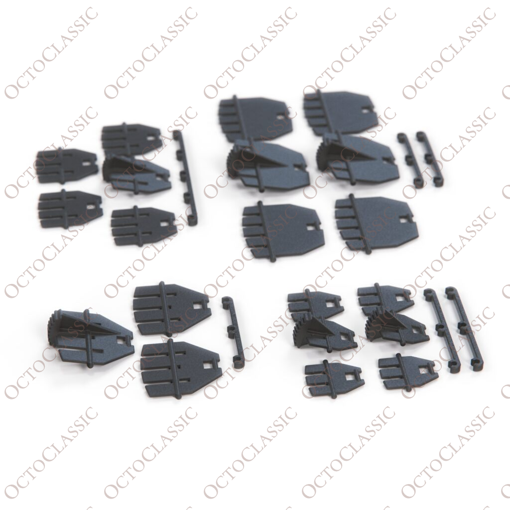 Kit de reparación de ventilación de aire Volvo 480, compartimentos para varilla y soporte para 6 rejillas Kit de reparación de ventilación de aire Volvo 480, compartimentos para varilla y soporte para 6 rejillas